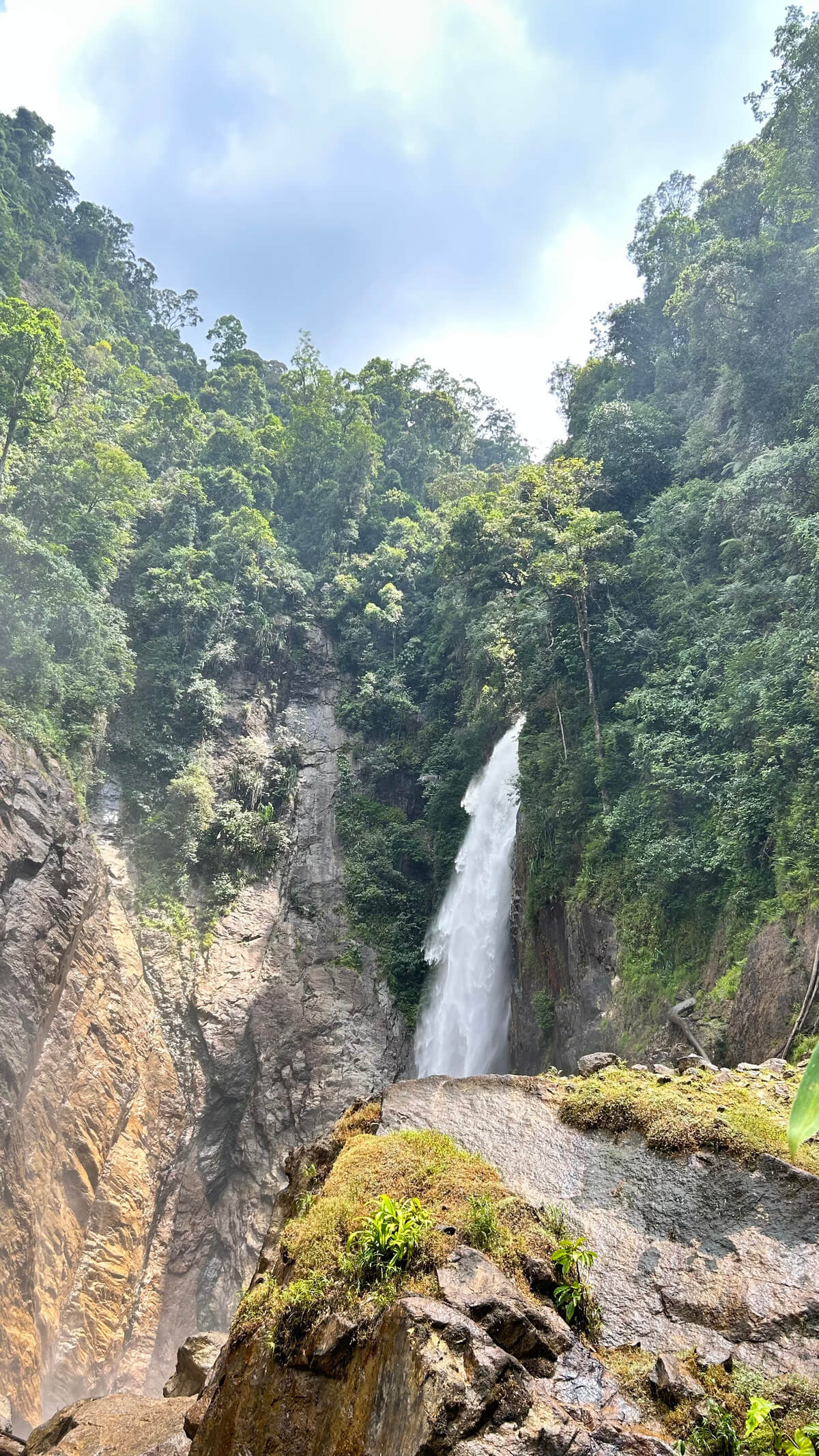 View Air Terjun Berdebu